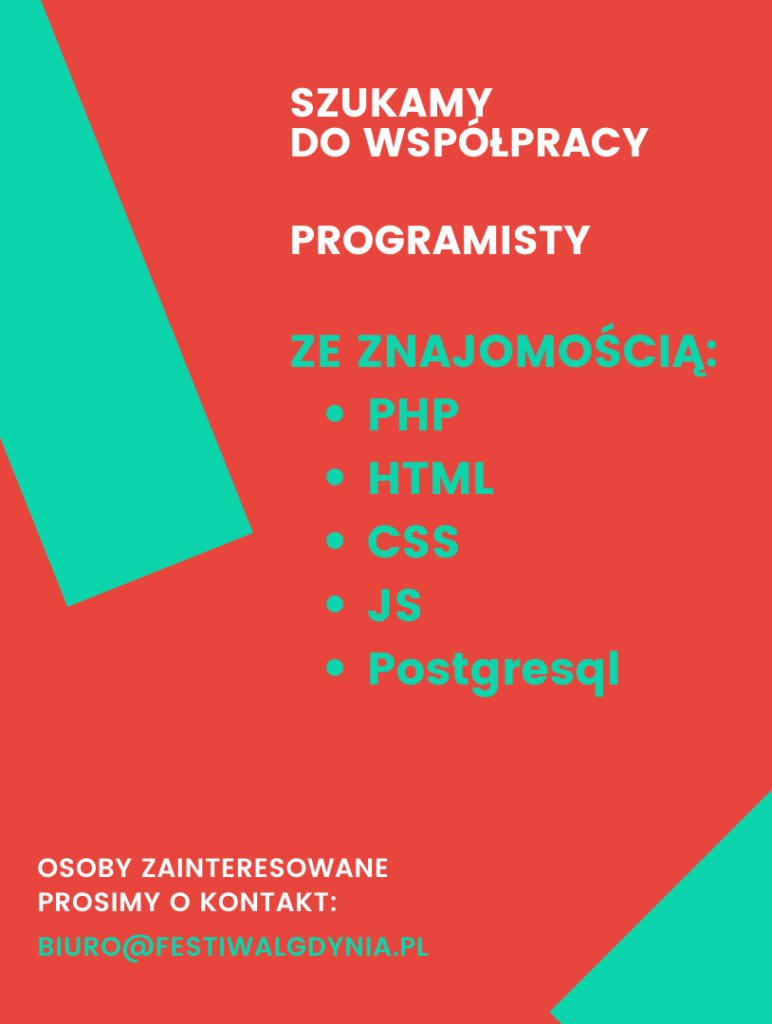 PRACA!!! Szukamy programisty