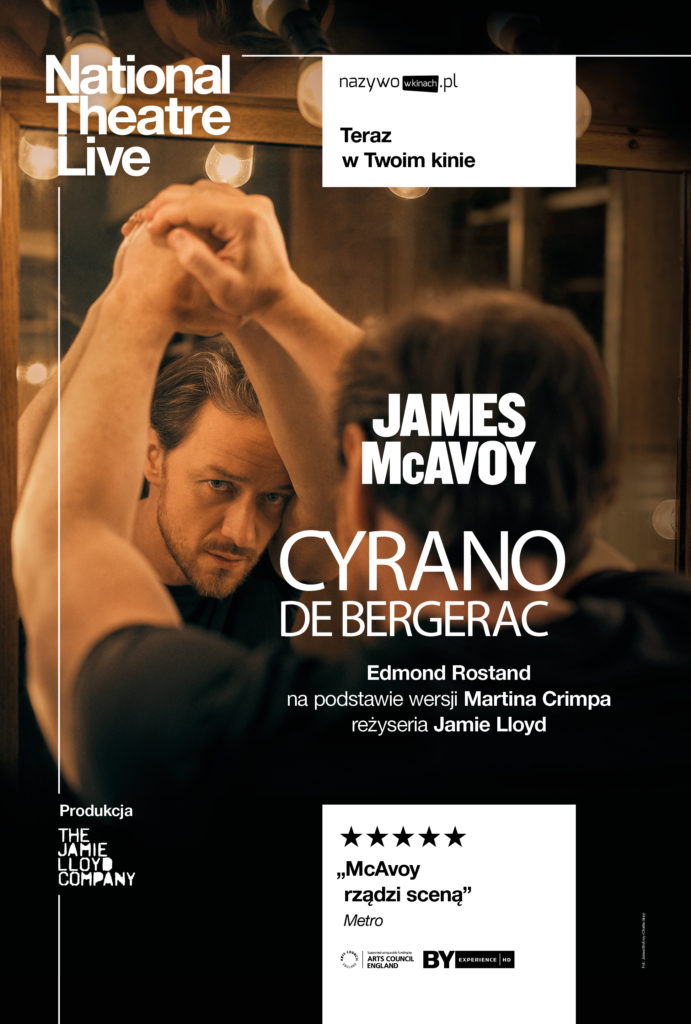 KINOTEATR. Spektakl z National Theatre w Londynie: Cyrano de Bergerac
