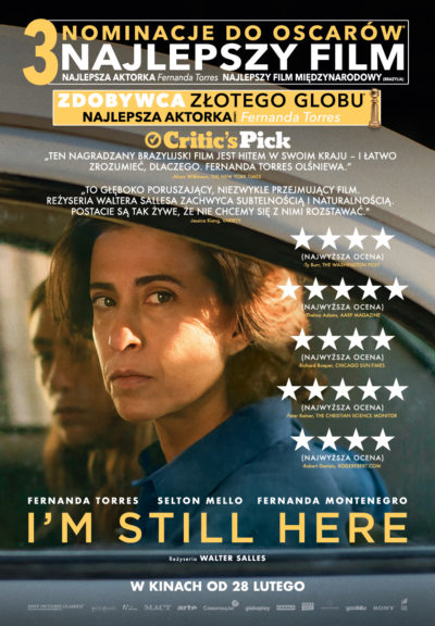 OSCAROWE NOMINACJE | I’m Still Here | PRZEDPREMIERA