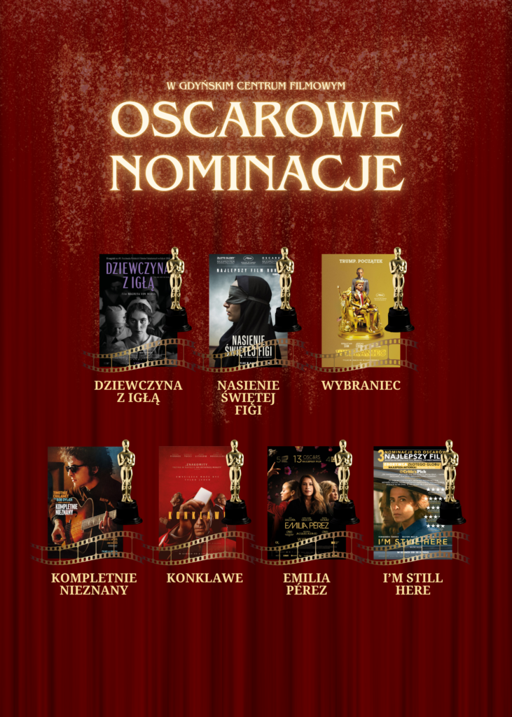 OSCAROWE NOMINACJE w Gdyńskim Centrum Filmowym | 2025