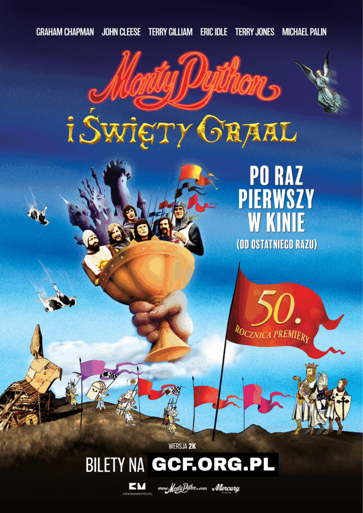 MONTY PYTHON I ŚWIĘTY GRAAL | spóźniona o 50 lat premiera kinowa