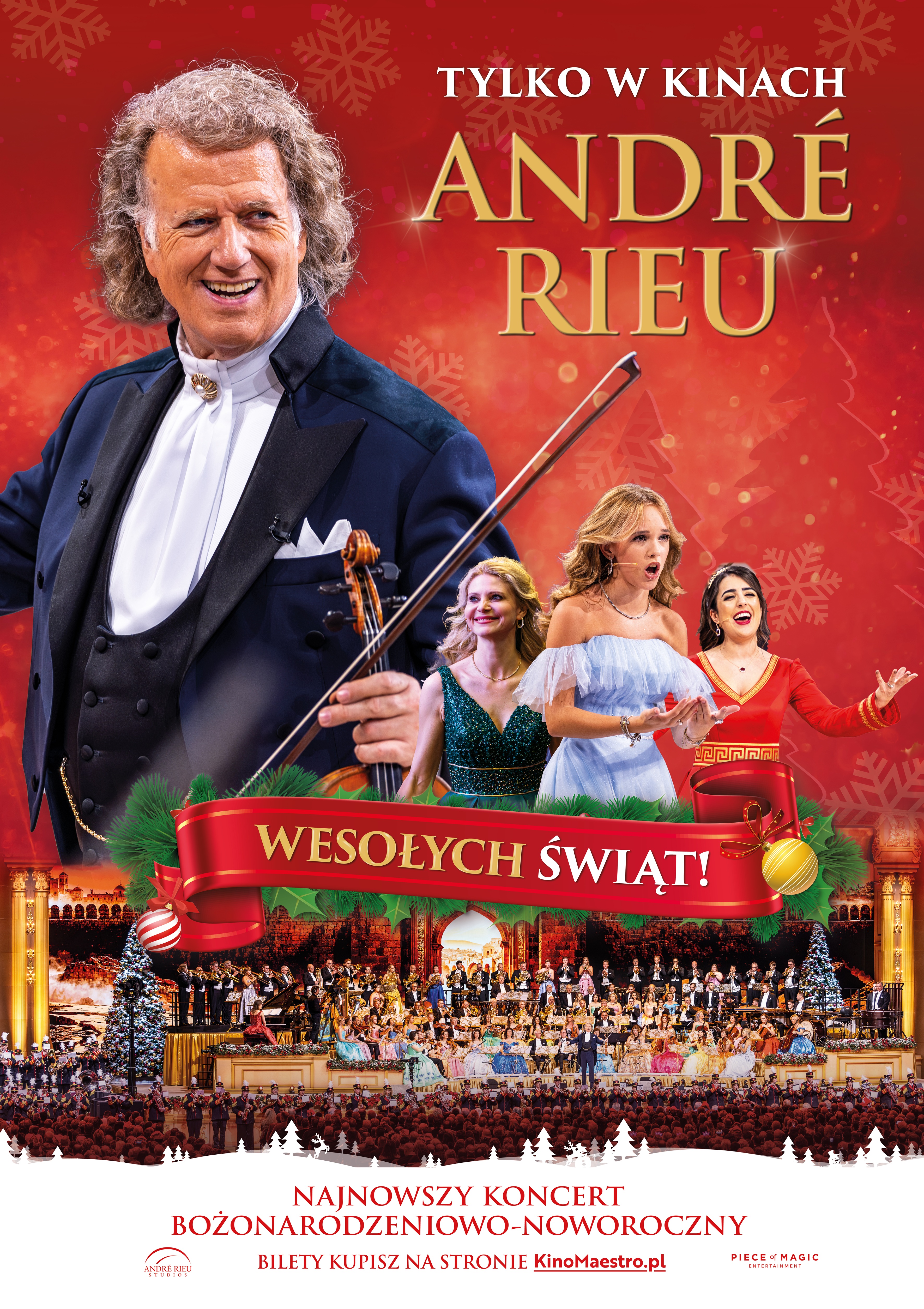 ANDRÉ RIEU. WESOŁYCH ŚWIĄT! | Najnowszy koncert bożonarodzeniowo-noworoczny