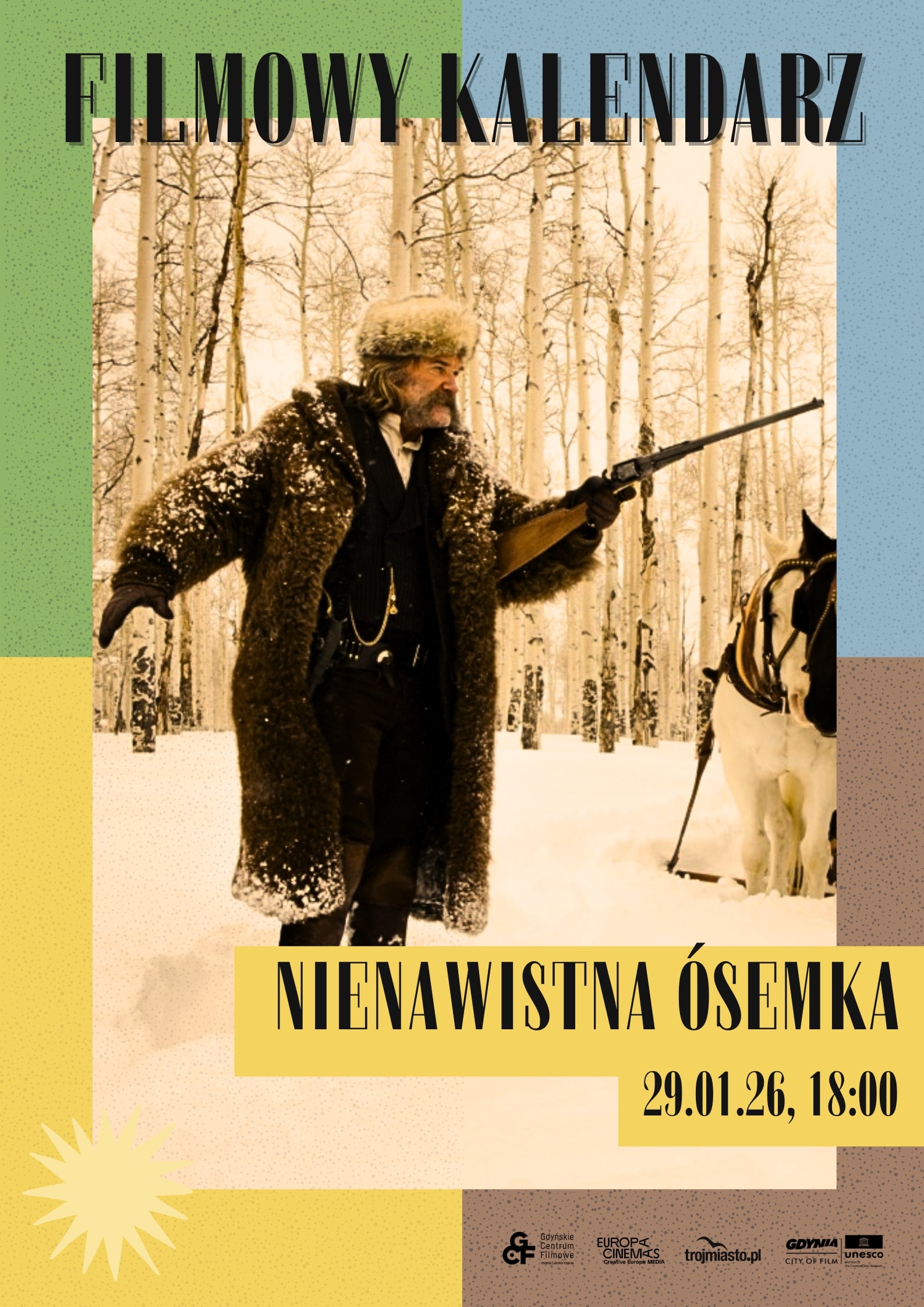 Nienawistna ósemka | FILMOWY KALENDARZ