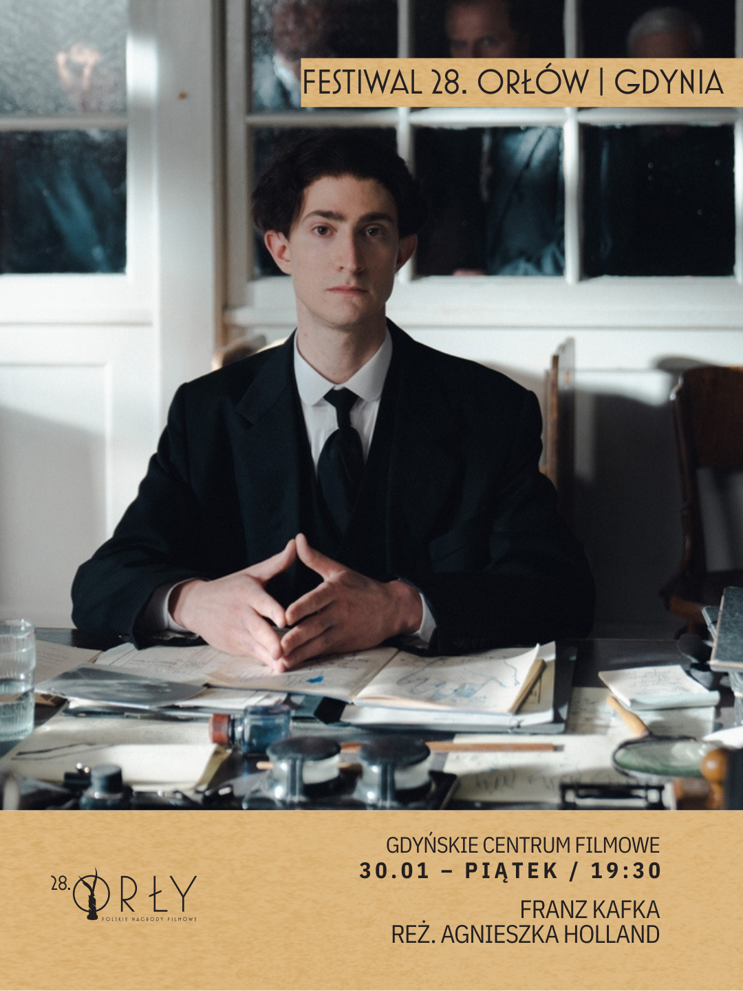 Franz Kafka | 28. FESTIWAL ORŁÓW | FILM+TRANSMISJA SPOTKANIA