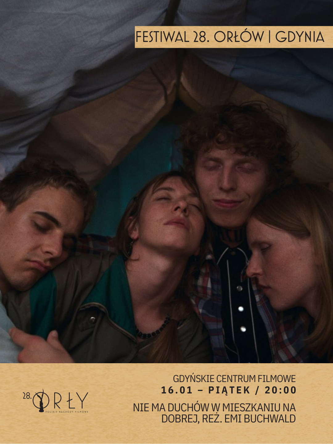 Nie ma duchów w mieszkaniu na Dobrej | 28. Festiwal Orłów FILM+TRANSMISJA SPOTKANIA