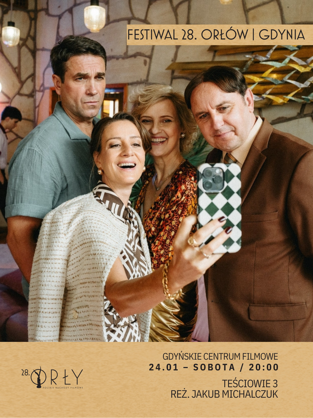 Teściowie 3 | 28.Festiwal Orłów | POKAZ FILMU I TRANSMISJA SPOTKANIA Z TWÓRCAMI