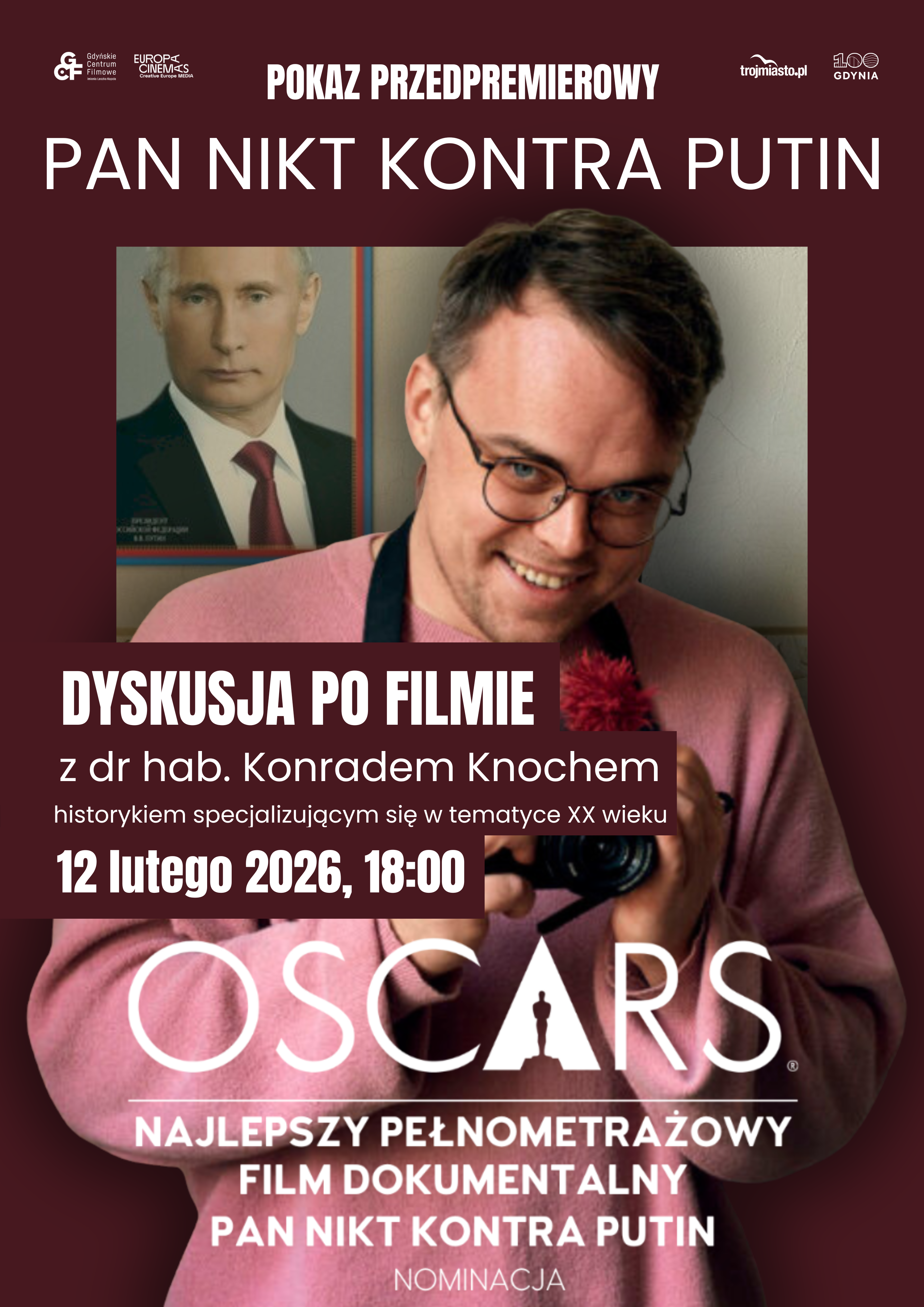 Pan Nikt kontra Putin | POKAZ PRZEDPREMIEROWY + SPOTKANIE