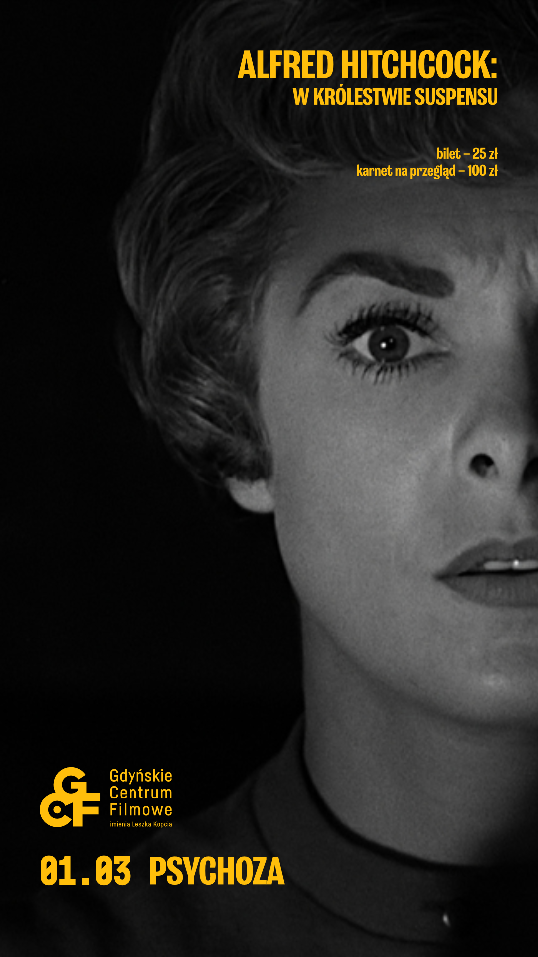 Mistrzowski kwintet: Alfred Hitchcock | PSYCHOZA