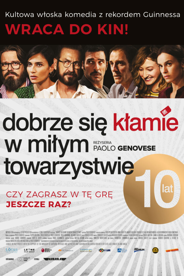 10 LAT Dobrze się kłamie w miłym towarzystwie