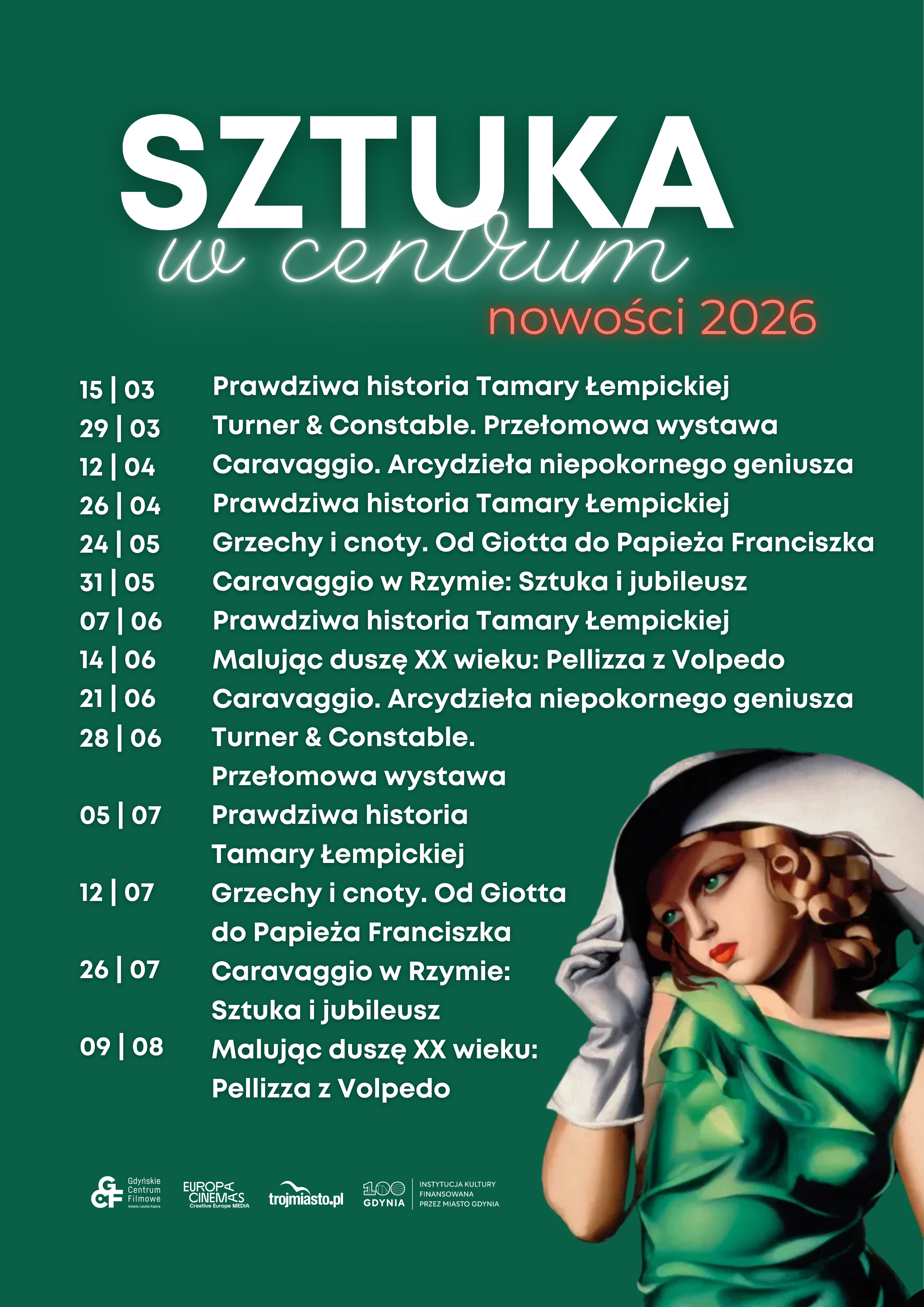 SZTUKA W CENTRUM. Nowości 2026