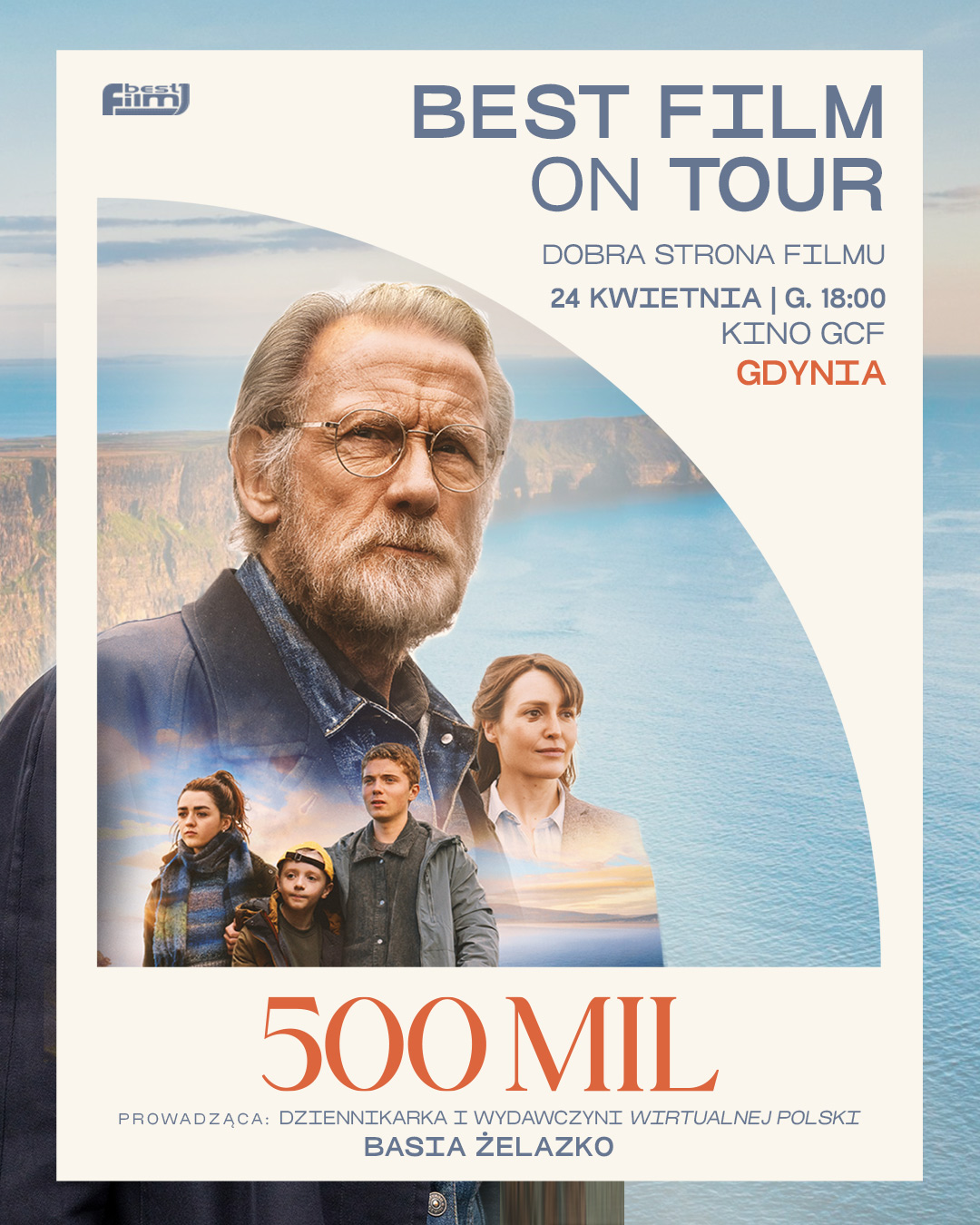 500 mil | BEST FILM on Tour: Dobra Strona Filmu | POKAZ FILMU + SPOTKANIE