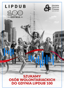 Szukamy osób wolontariackich do Gdynia LIPDUB 100. Zgłoszenia trwają do 20 sierpnia 2026 roku