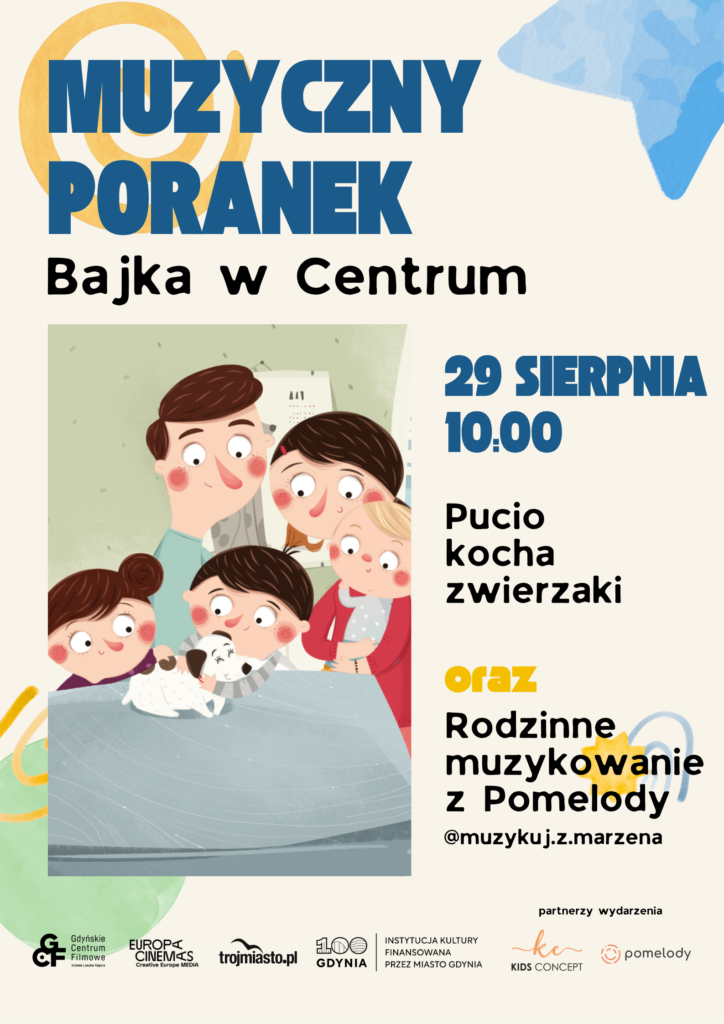 BAJKA W CENTRUM | PUCIO KOCHA ZWIERZAKI | Muzyczny poranek z Pomelody